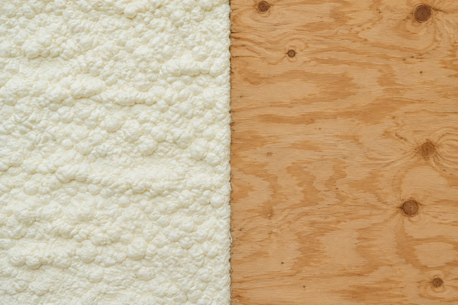 Spray foam project illustration
